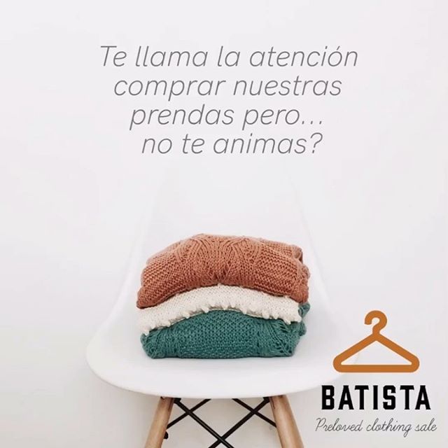 ¿Comprar o no comprar? Te ayudamos a decidirte!

Nuestra BATISTA BOX te entrega 5 prendas para que selecciones entre estilos que te llamen la atención.

Tenemos nuevas prendas preloved cada semana 🍃

Musica: Early Hours
Músico: @iksonmusic 

#batista #prelovedclothes